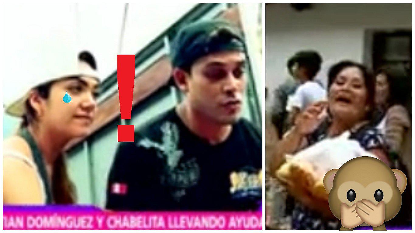 Christian Domínguez: Isabel Acevedo fue a apoyar a damnificados pero la trolearon así (VIDEO)
