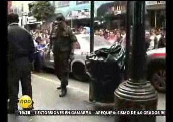 Encuentran feto en basurero de Gamarra