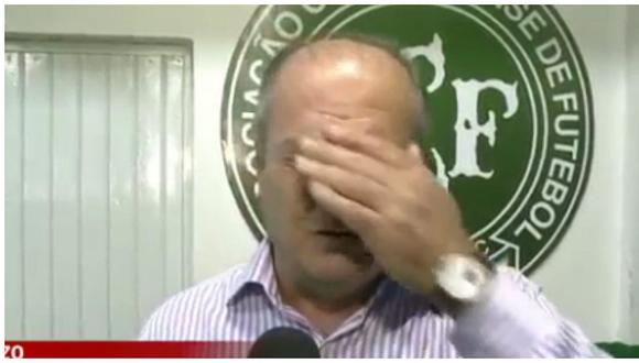 Las desoladoras declaraciones del Vicepresidente de Chapecoense (VIDEO)