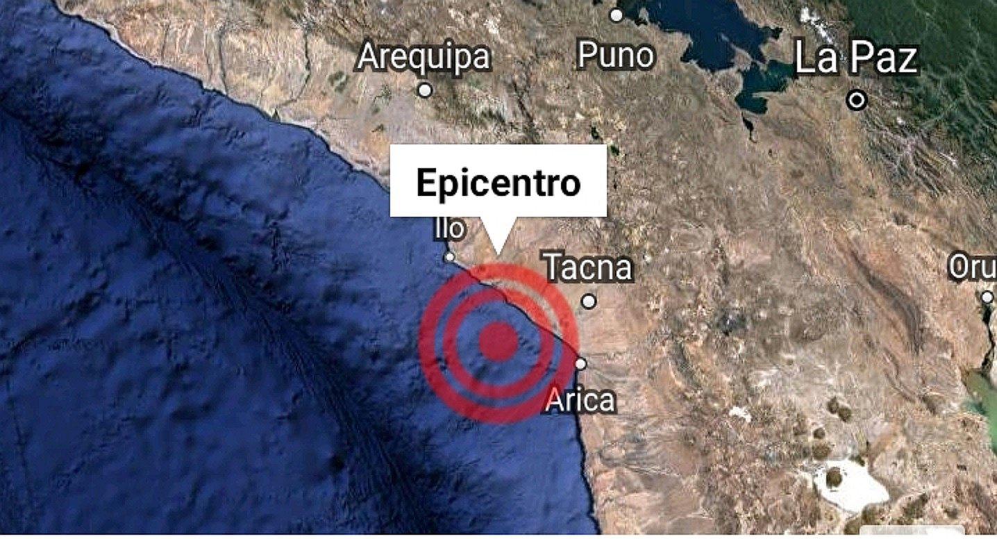 Sismo de 5.5 sorprendió a tacneños en esta madrugada