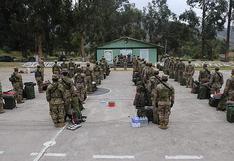 Soldados viajan 39 horas desde Ayacucho para iniciar patrullaje en la región Pasco