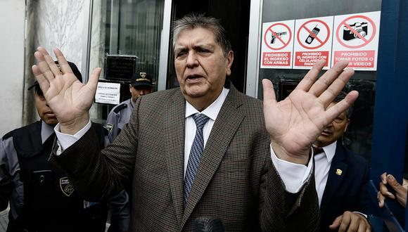 EN VIVO Alan García: Poder Judicial evalúa ahora si dicta impedimento de salida en su contra 