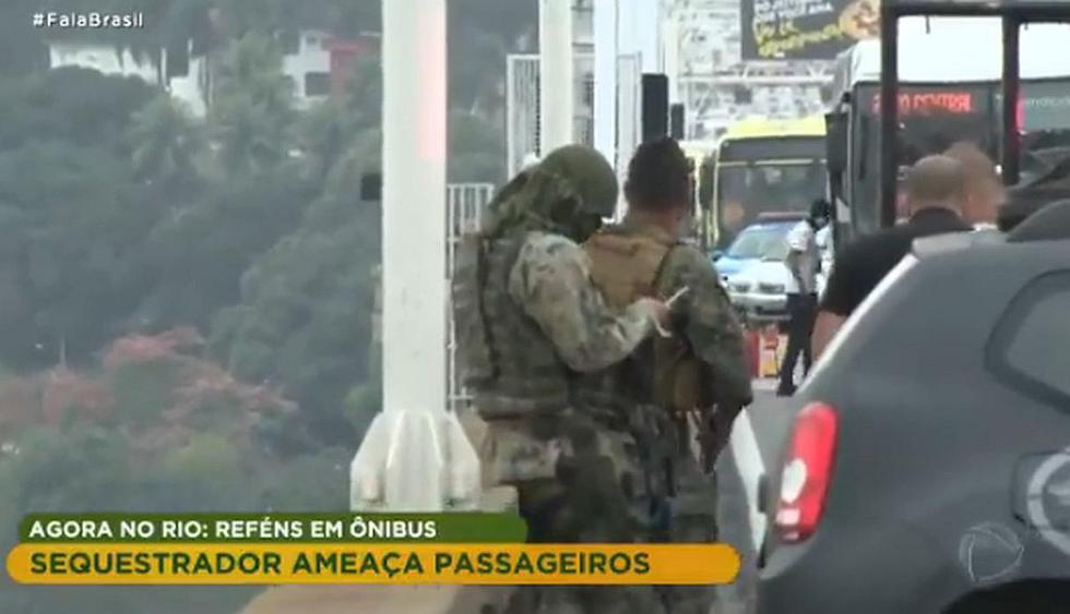 Brasil El Preciso Momento En Que Un Francotirador Abate A Secuestrador