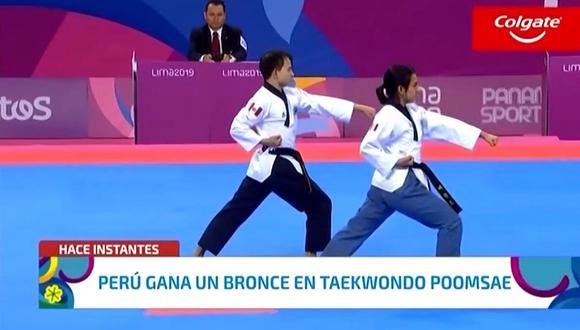 Lima 2019: Perú gana medalla de bronce en parejas de Taekwondo (VIDEO)