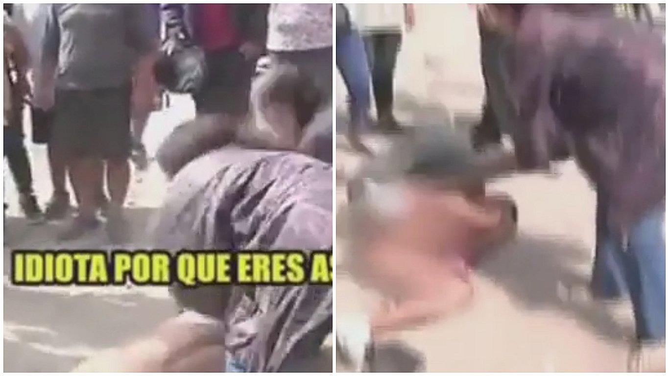 Vecinos lincharon a delincuentes que golpearon a escolar para robarle