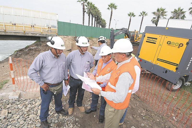 Miraflores: Cierran tránsito en puente Villena