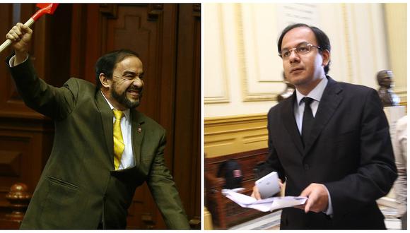Juan ​Díaz Dios y Yonhny Lescano enfrentados por presidencia de Comisión de Ética 