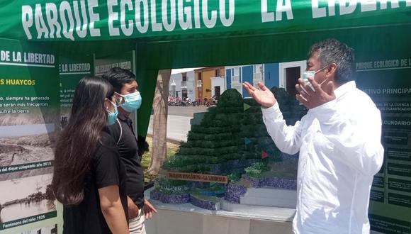 La Asociación de Alcaldes Vecinales y la empresa Alfa y Omega se unieron para presentar ante el Gobierno Central el primer parque ecológico en la quebrada San Ildefonso.