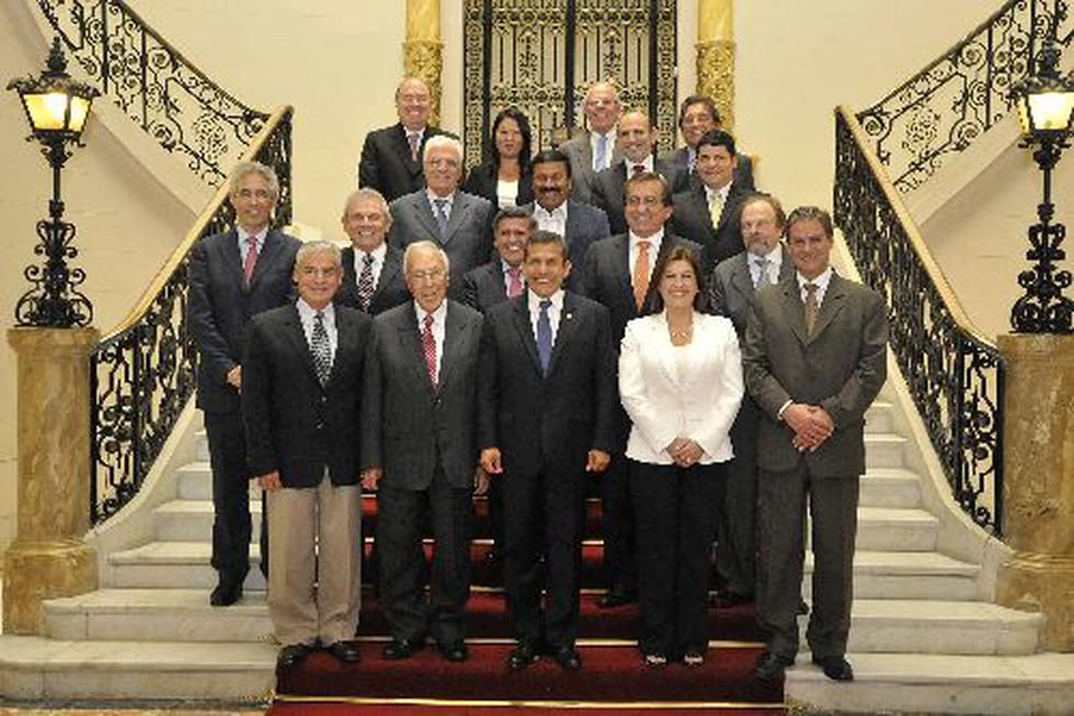 Ollanta Humala se reunió con líderes políticos