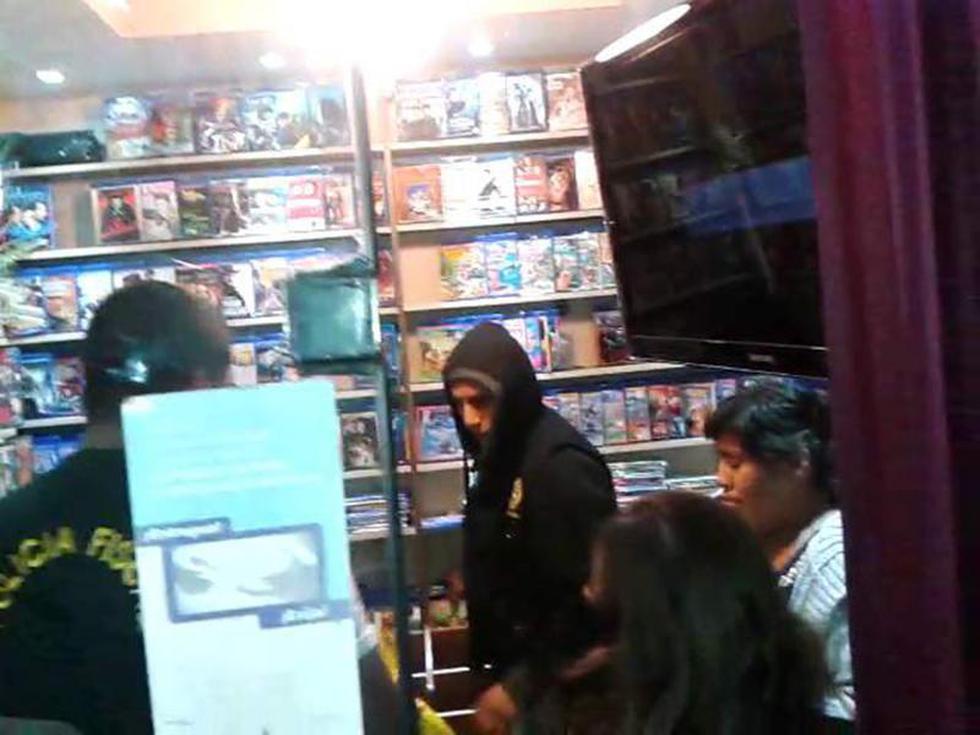 Policía incauta 760 mil soles en CDs piratas