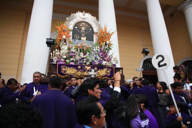 Señor de los Milagros tendrá cinco días de recorrido