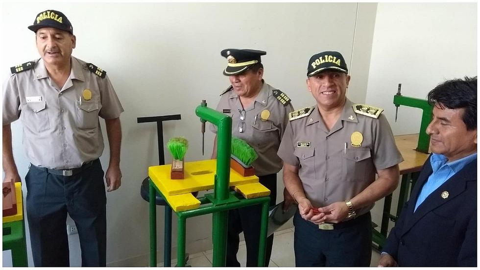 Reabren "Fábrica de Escobas de la PNP" en Florencia de Mora (VIDEO) 