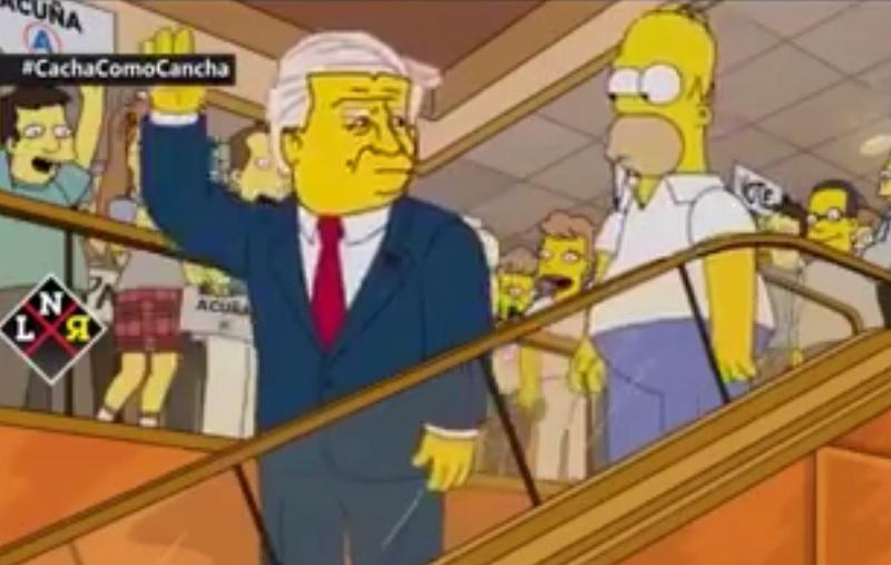 Los Simpson: César Acuña es analizado por Homero en vídeo parodia (VIDEO)
