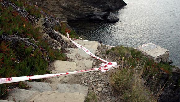 España: Turista murió al caerle una piedra