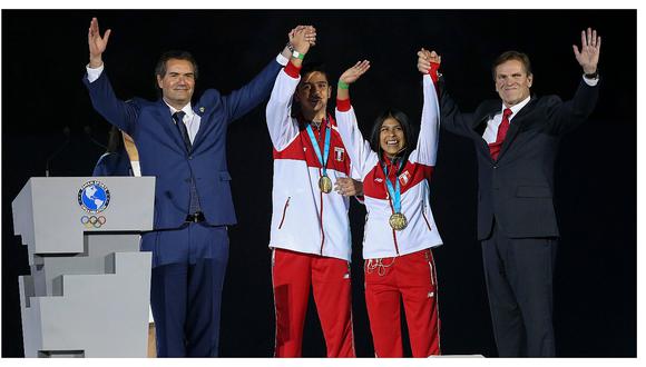 Jóvenes deportistas peruanos recibieron medallas de oro en la clausura de Lima 2019 (VIDEO)