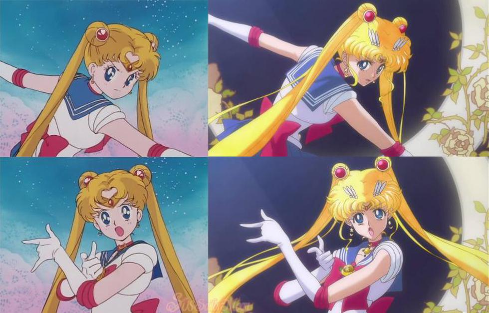 Sailor Moon Crystal: Mira la comparación entre el nuevo anime y el manga (FOTOS)