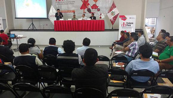 “Trabaja Perú es una oportunidad para tener ingresos económicos”