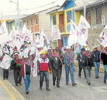 Ananea. Inician campaña en zona minera