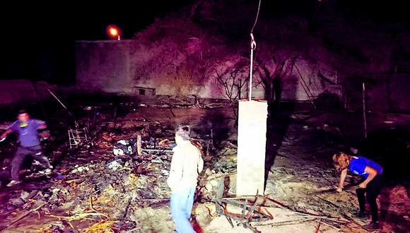 Padre se quema y pierde ahorros al incendiarse su casa en festejo por su día