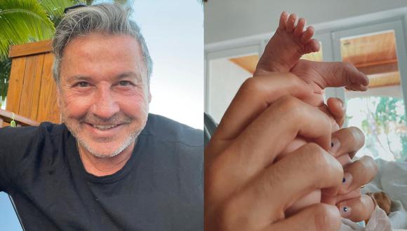 Ricardo Montaner emocionado con el nacimiento de la hija de Evaluna y Camilo. (Foto: Composición/Instagram)