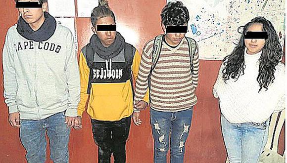 Adolescentes golpearon a comerciante para robarle su celular en Juliaca