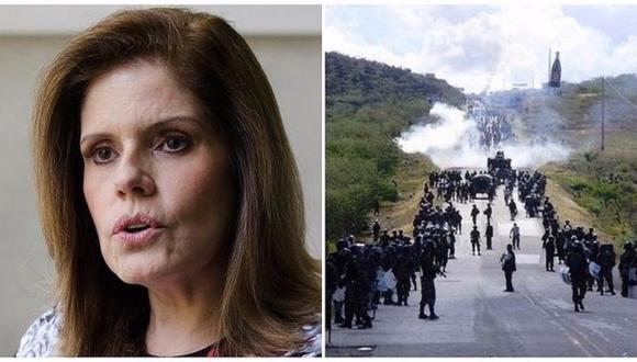 Viuda de policía muerto en Bagua: "Mercedes Aráoz nunca se acercó a pedirnos disculpas"