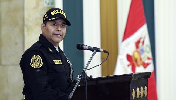 César Cervantes, comandante general de la Policía Nacional del Perú (PNP). | Foto: GEC