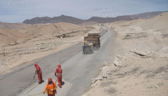 Reinician este 1 de junio trabajos en carretera Ticaco - Candarave