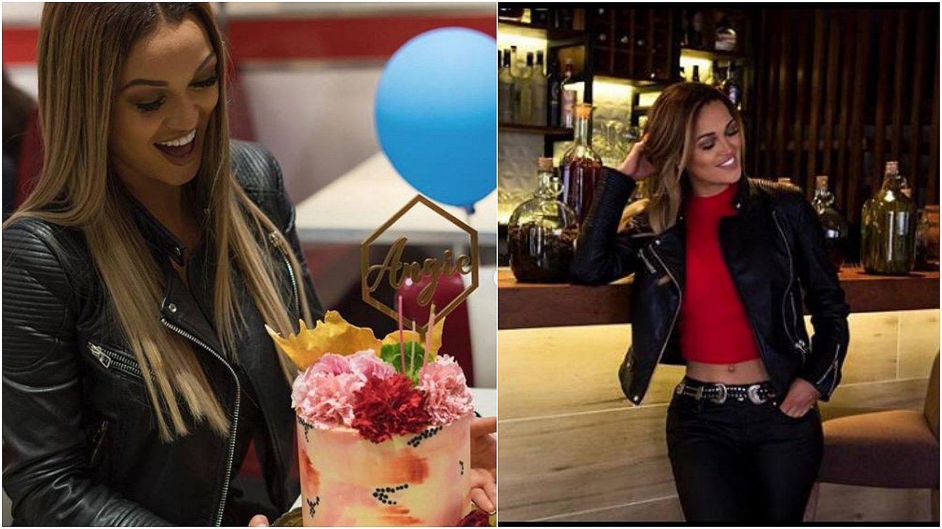 Angie Arizaga al celebrar su cumpleaños: "Están las personas que más quiero" (VIDEO)