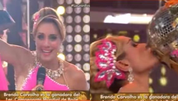 El Gran Show: Brenda Carvalho ganó campeonato y este fue su emotivo mensaje (VIDEO)