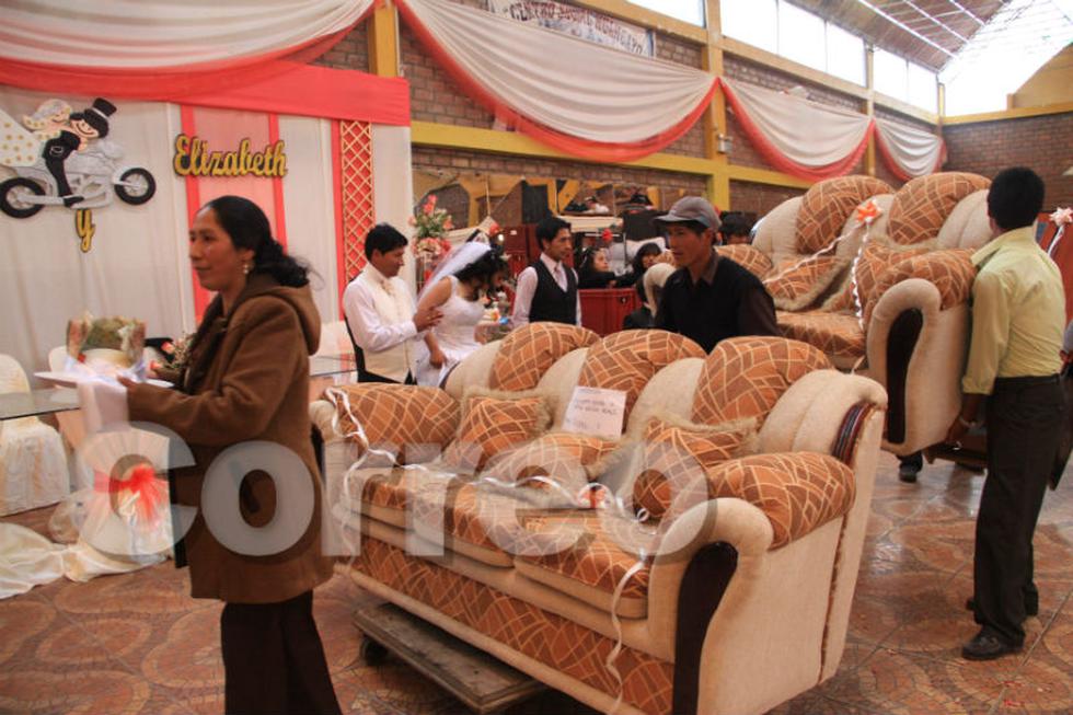 La palpa en las bodas típicas de Huancayo (FOTOS)