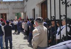 Trabajadores de la UNSA en Arequipa se quejan por incumplimiento de pacto colectivo (VIDEO)
