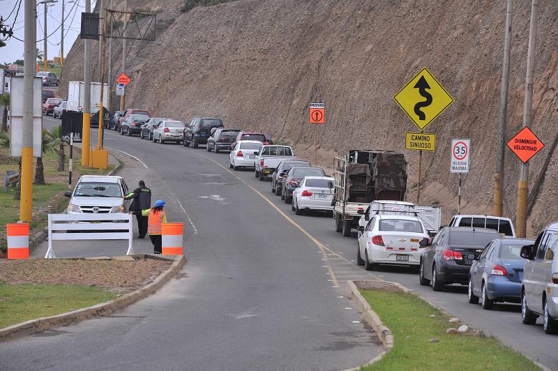 Tramo de la Costa Verde es cerrado hoy por Juegos Bolivarianos 2013