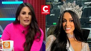 Rebeca explica su lazo familiar con Camila Escribens, Miss Perú 2023: “Es mi sobrina, pero no la conozco” (VIDEO)
