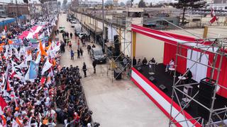 Así se realizaron los eventos que encabezaron Pedro Castillo y Keiko Fujimori (FOTOS)