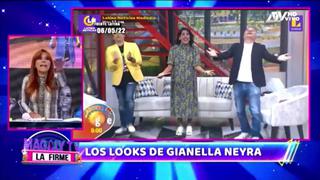 Magaly Medina critica el vestuario de Gianella Neyra: “¿Qué es eso? Se viste como yo al cocinar” (VIDEO)