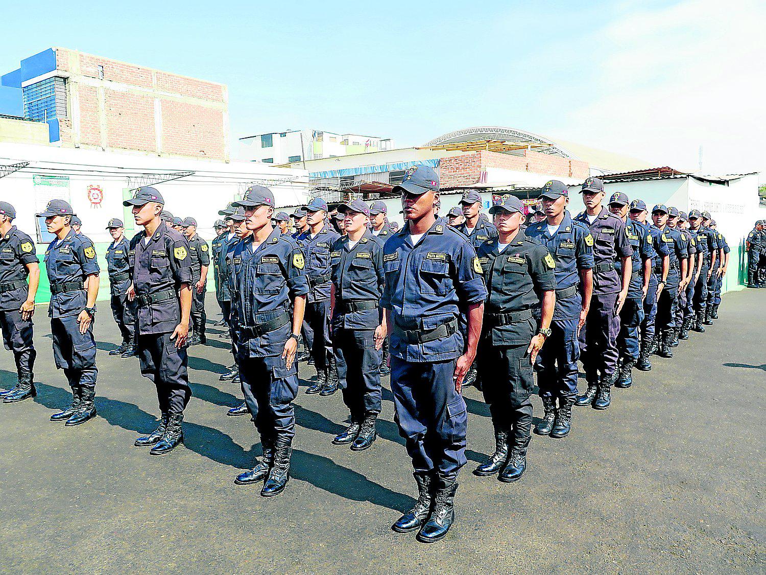 La Libertad: Llegan más de 130 policías para la región 