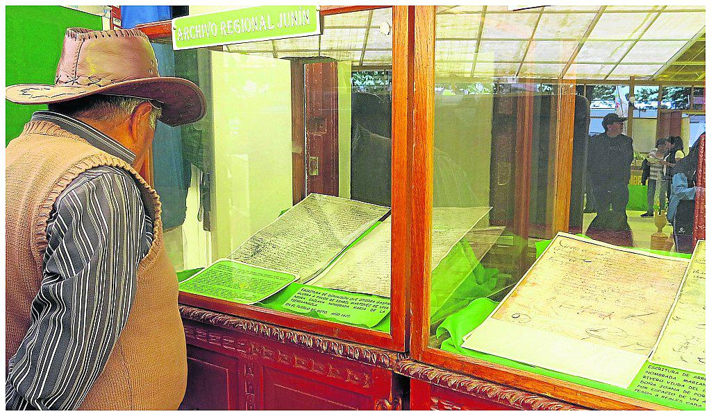 Archivo Regional Junín custodia documentos que datan del siglo XVII 