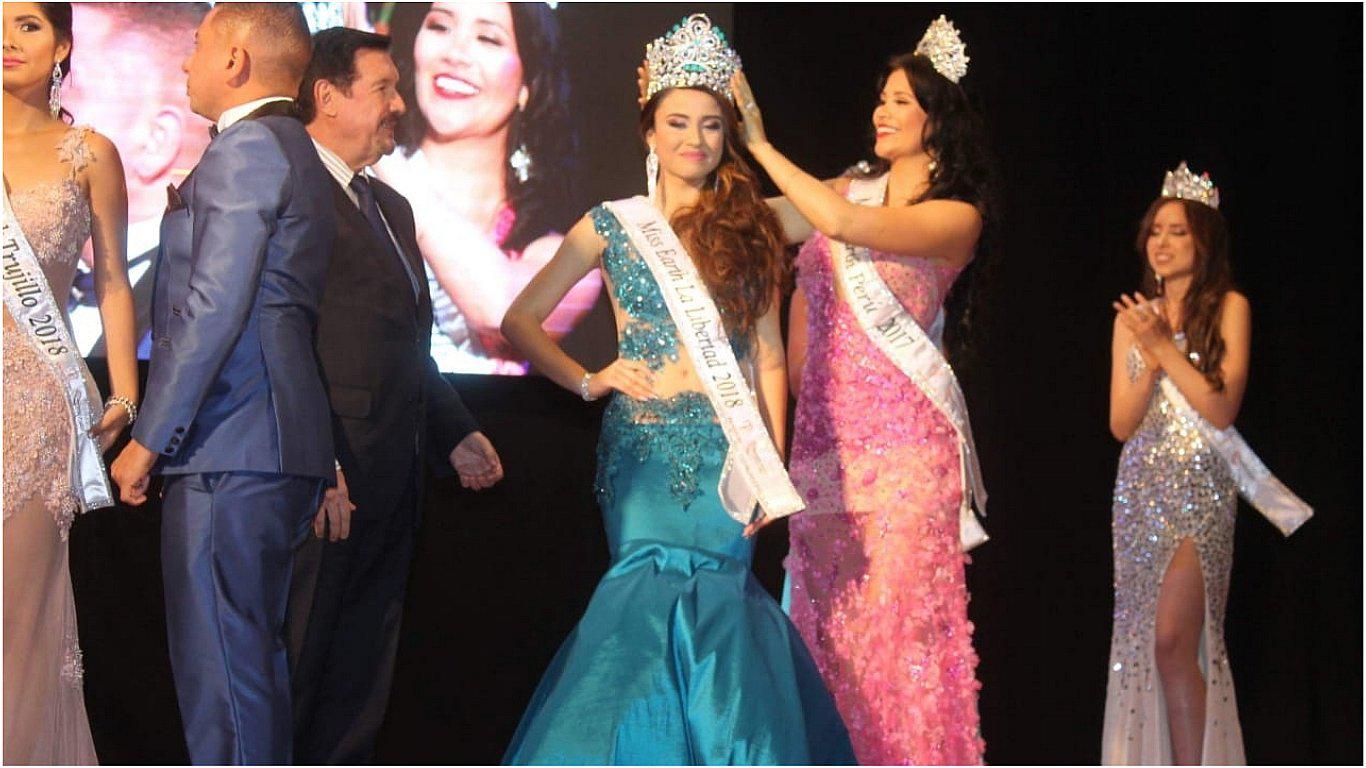 ​Valeria Cano se coronó como Miss Earth Perú- La Libertad