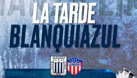 Alianza Lima vs. Junior chocan por la Tarde Blanquiazul (Foto: prensa AL)