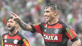 Paolo Guerrero: Flamengo juega contra Perú