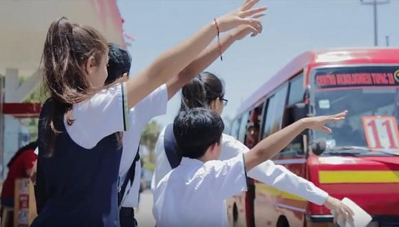 Inician campaña de respeto al pasaje escolar en Tacna (VIDEO)