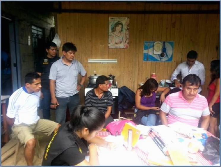 Cae clan familiar dedicado al narcotráfico en Tingo María