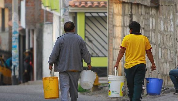 Sedapar deja sin servicio de agua a usuarios de diferentes distritos