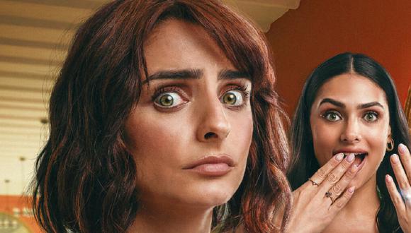 Aislin Derbez es la protagonista de "¿Qué culpa tiene el karma?", película que se estrena el 3 de agosto de 2022 (Foto: Netflix)