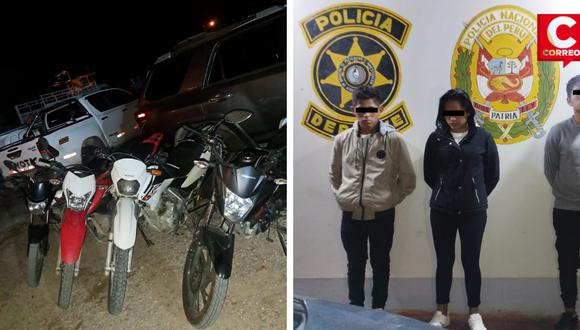 Detención policial permitió recuperar motocicleta