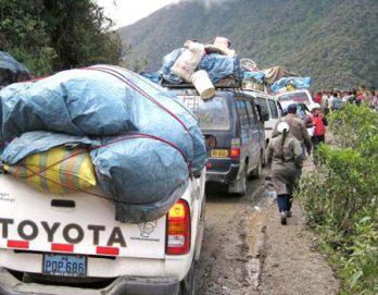 Comerciantes alternan ruta