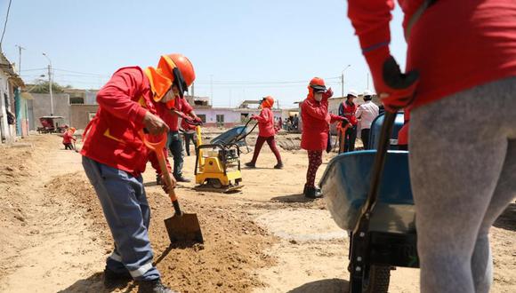 Trabaja Perú es un programa fortalecido en el marco de la emergencia sanitaria y recesión económica. (Foto: MTPE)