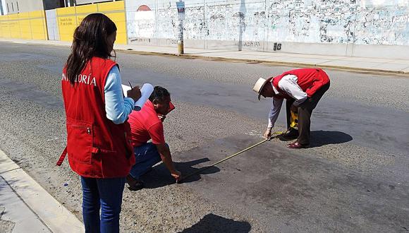 Chiclayo: Detectan irregularidades en ejecución de obra en el marco de la reconstrucción