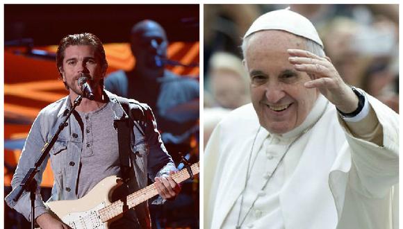 ​Juanes cantará ante el papa en la primera visita de Francisco a EE.UU